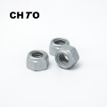 ISO 7040 Grade 8 Dacromet Nylon Insert hexagon lock nut